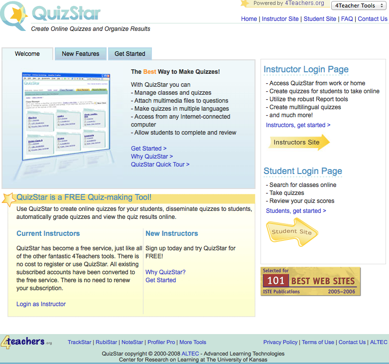 Quizstar for Teachers & Students - Educator Resources